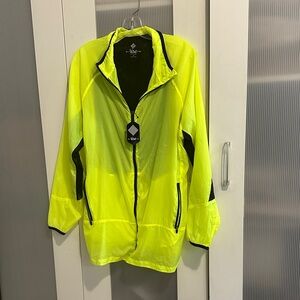 NWT LuLaRoe Neon Yellow Jacket with Black Accents